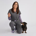 Bella Pant - Tabby Gray